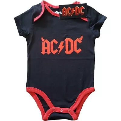 Buy Babygrow AC/DC Horns Official Childrens Tee T-Shirt Boys Kids • 15.99£