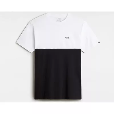 Buy Vans Colourblock T-Shirt / Black White / RRP £25 • 11£