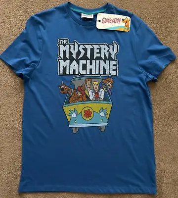 Buy Nwt Mens Primark Scooby Doo Mystery Machine Tshirt Top - Size Xl • 21£