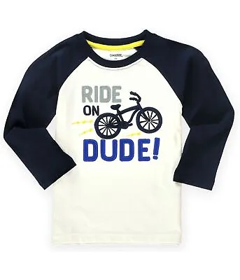 Buy Gymboree Boys Ride On Embellished T-Shirt, White, 6-12 Mos • 11.07£