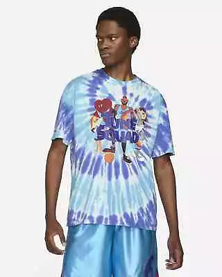 Buy Nike LeBron X Space Jam: A New Legacy SS Basketball T-Shirt Men White/concord • 42.37£