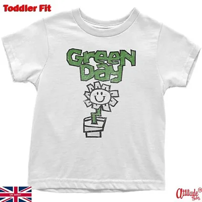 Buy Green Day Baby & Toddler T Shirt-Flower Pot Official-Kids Rock Band T Shirts • 14£