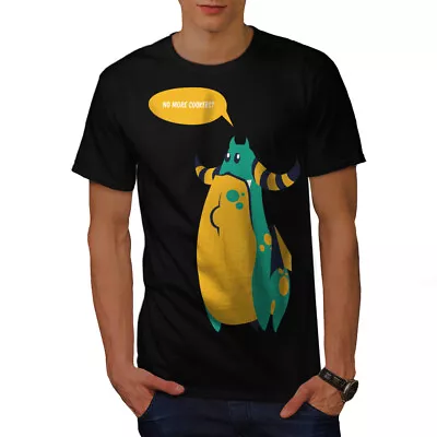 Buy Wellcoda Cookie Monster Cute Mens T-shirt, Wild Graphic Design Printed Tee • 16.99£