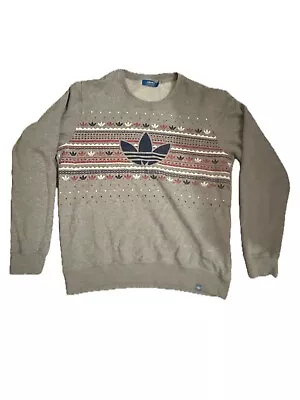 Buy Adidas Official Mens Christmas Jumper - Size Large (L) • 49.99£