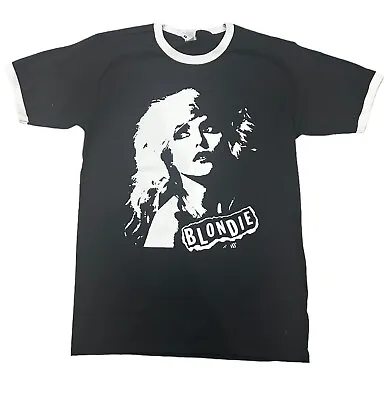Buy Blondie BLACK Ringer T-shirt • 13.99£