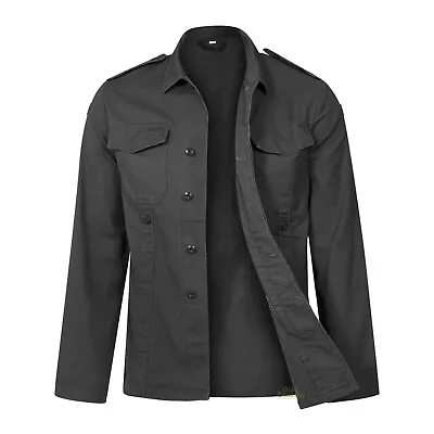 Buy Moleskin Jacket German Army Combat Military Style Durable Long Sleeve Shirt New • 32.29£