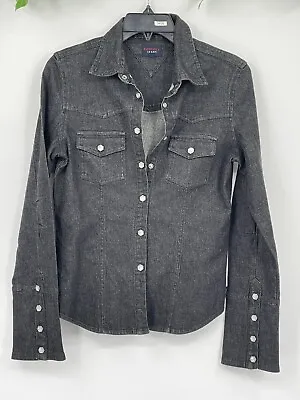 Buy Tommy Jeans Denim Pearl Snap Jacket Size M Women’s • 24.12£