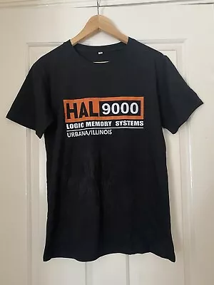 Buy Black HAL 9000 Logic Memory Systems Men T-shirt Size S  • 5£