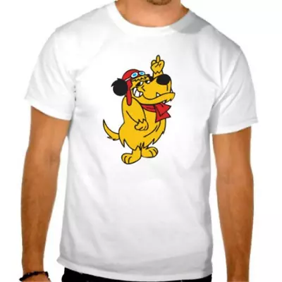 Buy Mutley  Cheeky Middle Finger  Fun White T Shirt • 18.99£