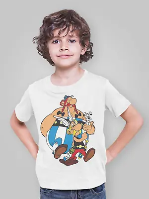 Buy Asterix T-Shirt  Oblex Boys Girls Movie Retro Tee Children Tee Gaul Romans Comic • 5.99£