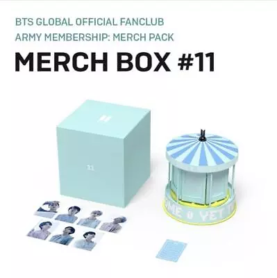 Buy BTS Official Merch Box #11 Music Box Complete Full Set • 66.29£