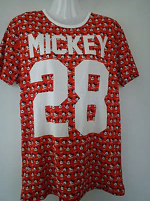 Buy  New Disney Mickey Mouse Mens T-shirt Tee Size M Medium Or Boy 15/18 Yrs  • 4.99£