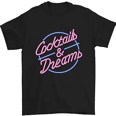 Buy Cocktails & Dreams Cocktail Movie Mens T-Shirt 100% Cotton • 7.99£
