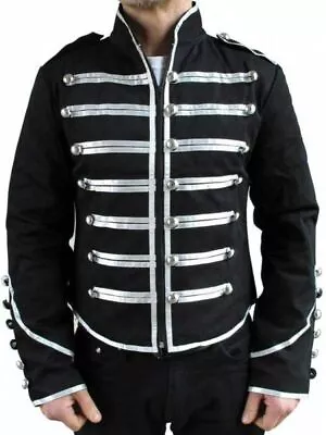 Buy Men's My Chemical Romance Military Black Parade Cotton Jacket Free Ship • 65£