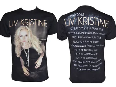 Buy LIV KRISTINE - Tour 2015 - T-Shirt - Größe / Size XXXL / 3XL - Neu • 17.42£