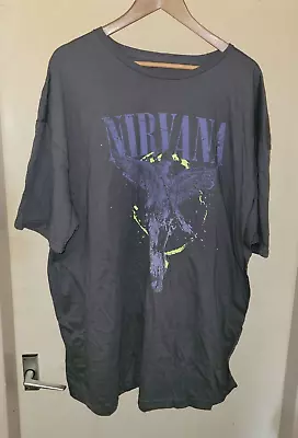 Buy Official Nirvana In Utero T Shirt Size 4XL Kurt Cobain Dave Grohl Grunge Rock • 17.99£