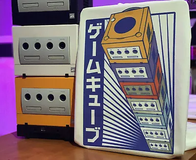 Buy Gamecube Inspired Japanese Poster T-Shirt - Nintendo Game Cube Tee By Rev-Level • 16.49£