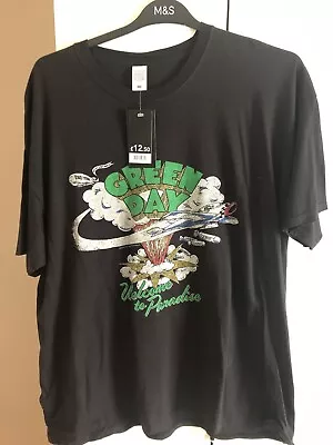 Buy Green Day T Shirt 2xl Black • 5.99£