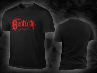 Buy Brutality - Logo (black T-Shirt), Größe Size M, L, XL, NEW, Neuware • 13.26£