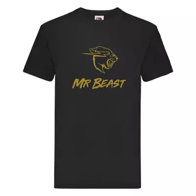 Buy Mr Beast Lightning Cat T-Shirt YouTuber Inspired Gift Kids Adult Top FREE P&P • 6.99£