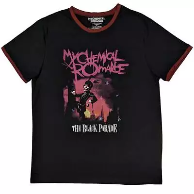 Buy My Chemical Romance 'March' Black Ringer T Shirt - NEW • 15.49£