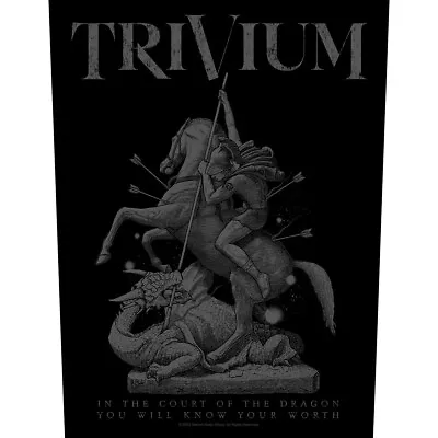 Buy Trivium - In The Court Of The Dragon Backpatch Rückenaufnäher - Official Merch • 12.87£