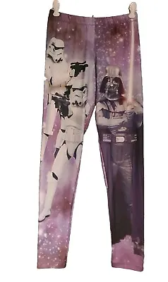 Buy Star Wars Leggings Womens Size Medium Darth Vader Storm Trooper Comfy Fun! • 7.58£