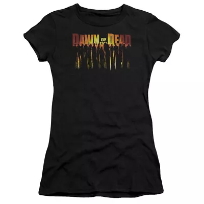 Buy Dawn Of The Dead  Walking Dead  Women's Adult Or Girl's Junior Babydoll Tee • 32.20£