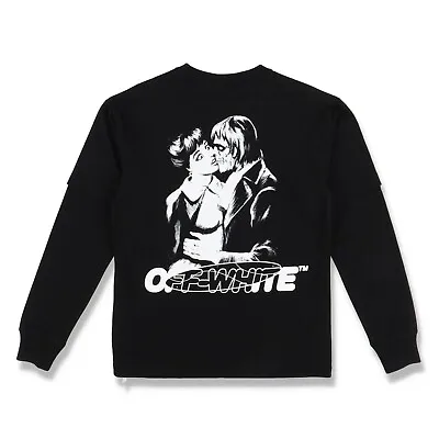 Buy Off-White Black Kiss 21 Double Layer Long Sleeve T-Shirt | Size S Relaxed Fit • 155£