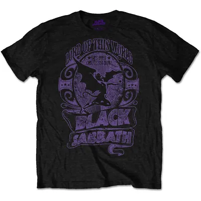 Buy Black Sabbath Lord Of This World Black T-Shirt OFFICIAL • 15.19£
