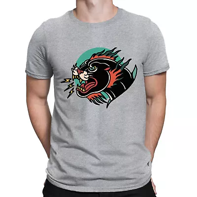 Buy Angry Animal Cool Tattoo Classic Majesty Retro Vintage Mens Womens T-Shirts #BJL • 9.99£