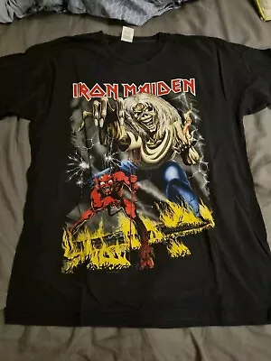 Buy Iron Maiden 2018 Tour T Shirt - Size Large  • 25£