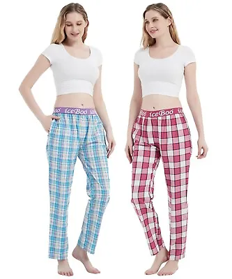 Buy Ladies Pyjamas Pants Bottom Cotton Mix Loungewear Sleepwear Nightwear • 6.99£