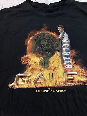 Buy Hunger Games Gale 100% Cotton Graphic Short Sleeve T- Shirt Women's Size XL NWT • 8.04£