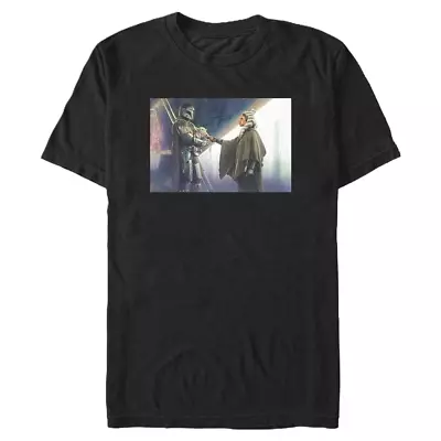 Buy Star Wars The Mandalorian Goodbyes Cotton Short Sleeve T-Shirt Black Size M • 7.50£