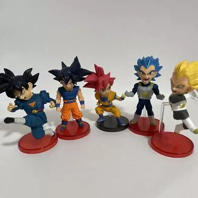 Buy Dragon Ball Figure Lot Of 5 Goku Vegeta World Collectable Anime Character Goods • 41.23£