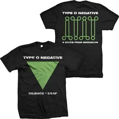 Buy TYPE O NEGATIVE - Silence : T-shirt - NEW - MEDIUM ONLY • 21.69£