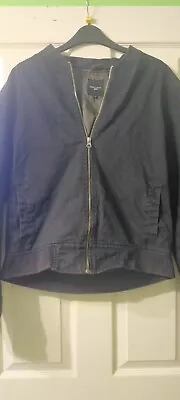 Buy New Look Mens Light Black Bomber Jacket Size M • 5.99£