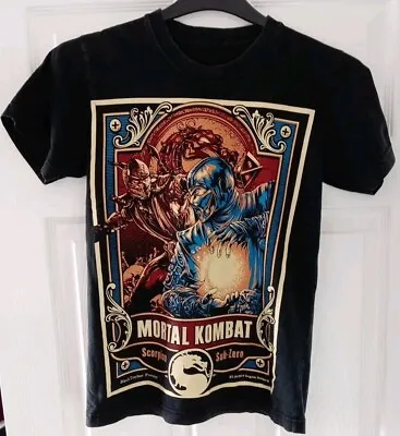 Buy Black Black Timber Mortal Kombat T Shirt Size S • 5£