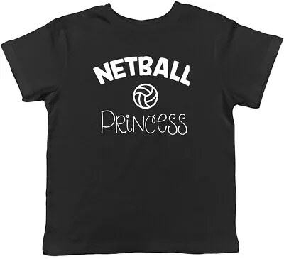 Buy Netball Princess Childrens Kids T-Shirt Boys Girls • 5.99£