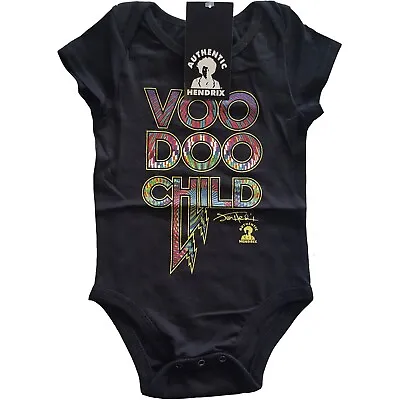 Buy Jimi Hendrix Voodoo Child Baby Bodysuit, Offical Rock Merch, Boys Girls Babygrow • 15£