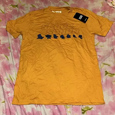 Buy Official BTS BT21 SPACE SQUAD YELLOW CHARACTER SHORT SLEEVE T-SHIRT SIZE L LARGE • 15£