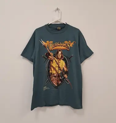Buy Hercules The Legendary Journeys 1996 Vintage 90's Rare T-shirt Size L • 100£