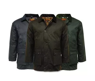 Buy Game Classic Padded Wax Jacket Sizes S To 5XL • 35.50£