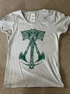 Buy Assassins Creed Valhalla Women’s T-Shirt Size Small EMP • 12£