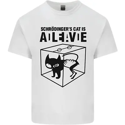 Buy Schrodingers Cat Science Geek Nerd Mens Cotton T-Shirt Tee Top • 8.75£