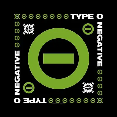 Buy Type O Negative Symbol Bandana Black Cotton Head Wrap Scarf Official Band Merch • 9.47£