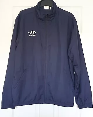 Buy Umbro Light Jacket XL Mens Track Top Full Zip Small Logo Y2K Sports Football • 22£