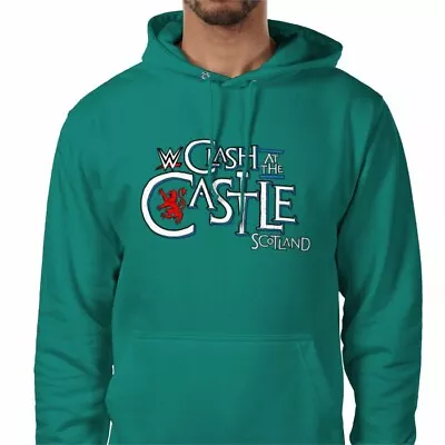 Buy Clash At The Castle Scotland Hoodie In Jade Green XS To 2XL  • 36.99£