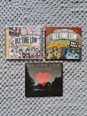 Buy All Time Low X3 CDs Pop Punk Band Nothing Personal Don't Panic Future Hearts  • 6£